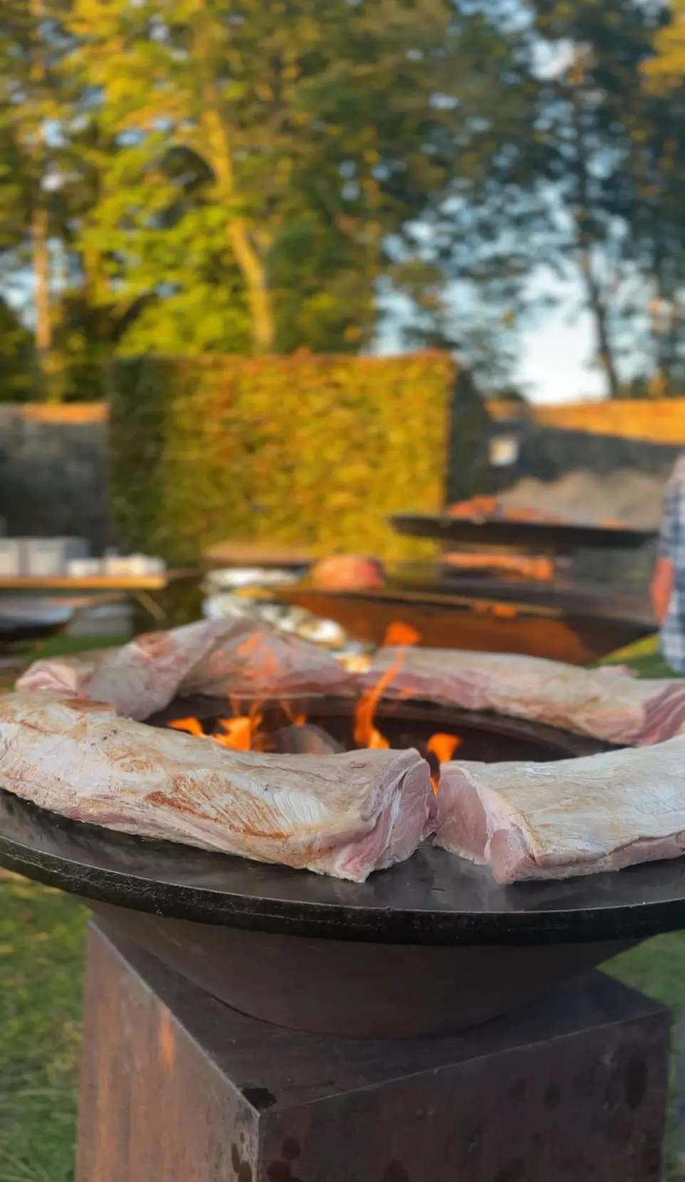 Cochon à la broche mariage
